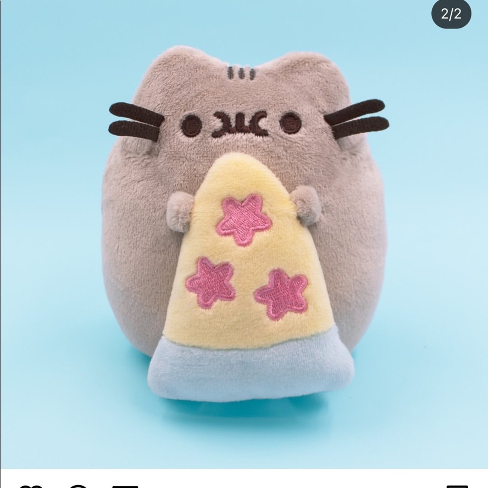 Pusheen plushie 2020 winter box exclusive pizza
